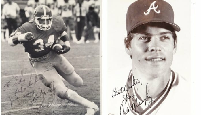 Bob Horner & Dale Murphy Autographed 8x10